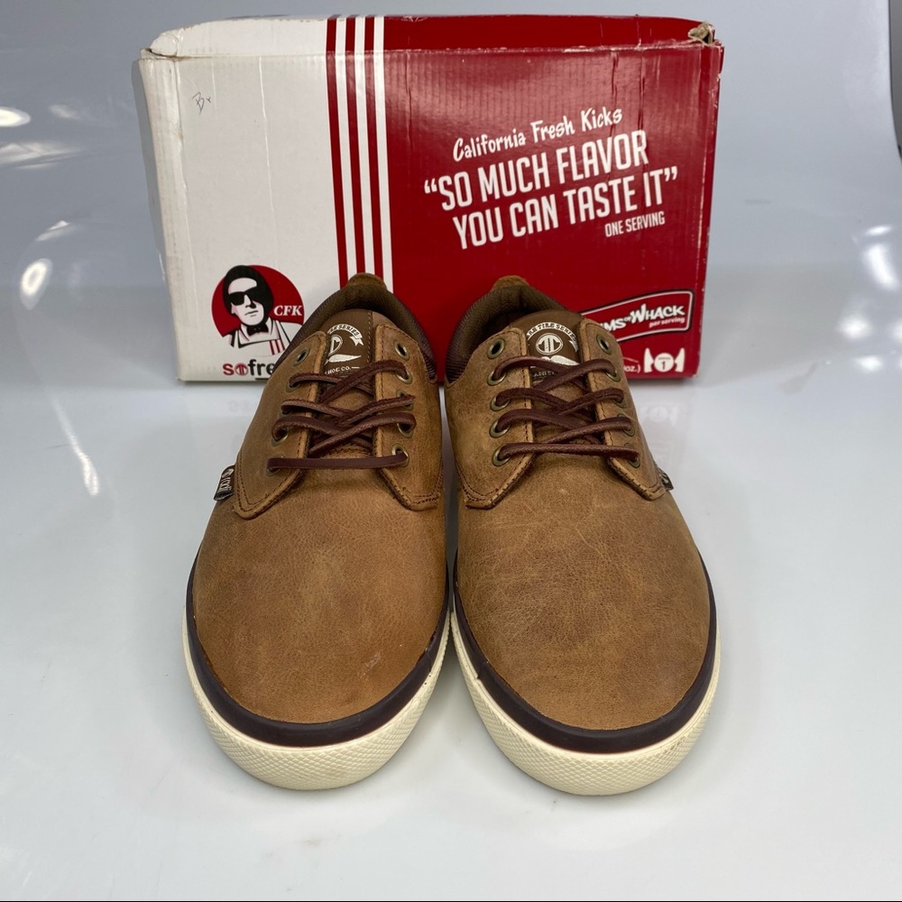 RADII CASUAL THE JAX MOKA FG LEATHER MOKA sz 8.5